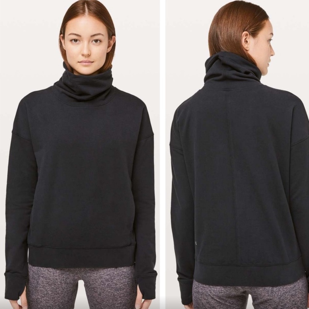 Lululemon Go Forward Pullover Black Size 2